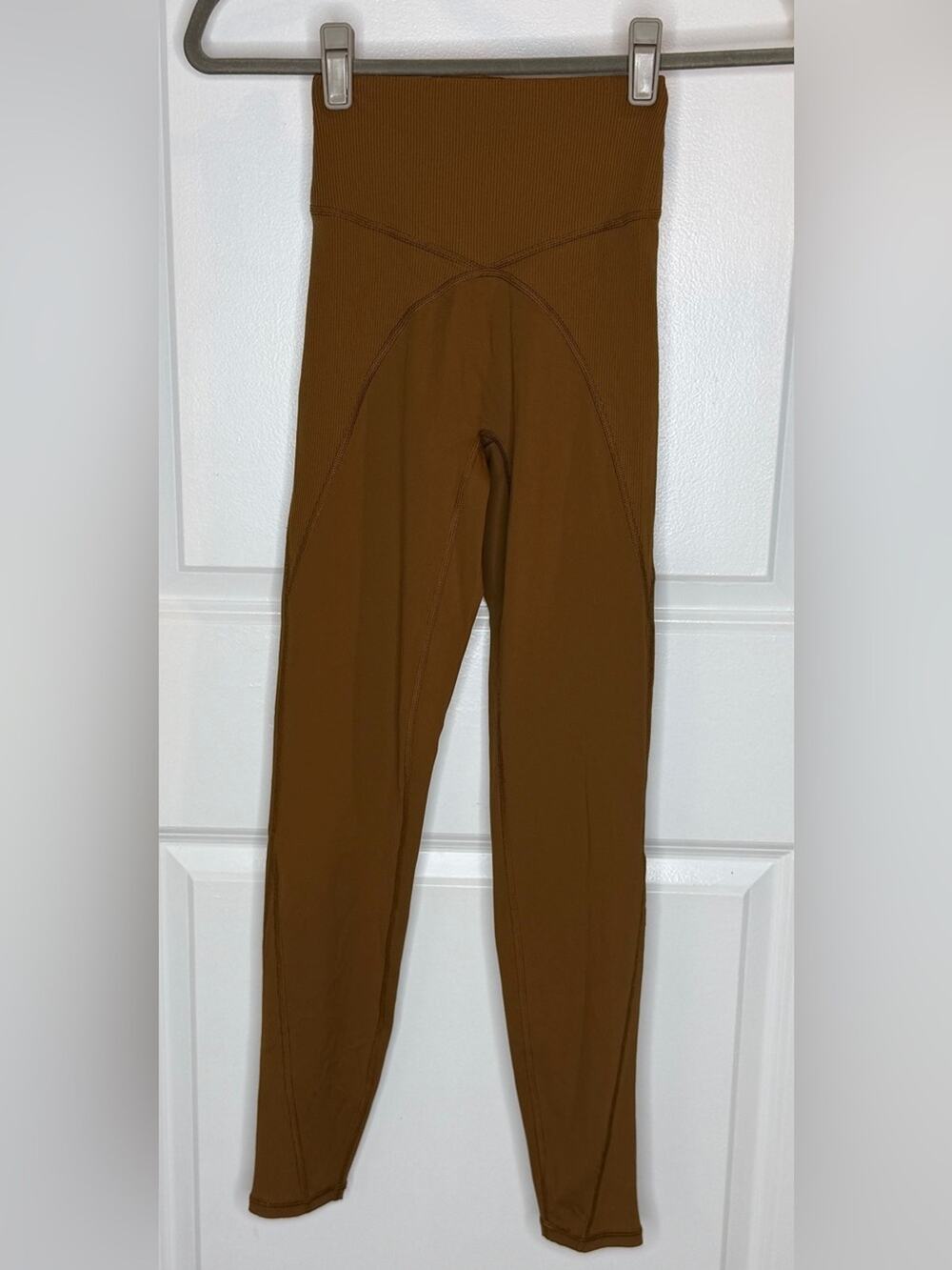 Offline by Aerie high-waisted Brown 7/8 leggings Sz PS Tall | EUC
